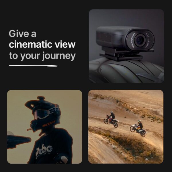 Extreme Action Camera Qubo by Hero Group Smart Bike Cam Pro - Image 6