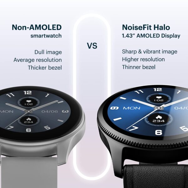 Advanced Smartwatch NoiseFit Halo 1.43" AMOLED Display - Image 6