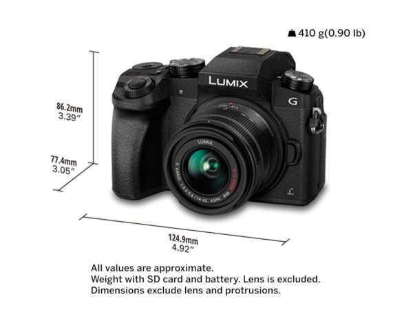 Professional Digital Camera Panasonic LUMIX G7 16.00 MP 4K - Image 3